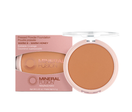 Mineral Fusion Warm Pressed Base Makeup Foundation - 0.32 Oz - Cozy Farm 