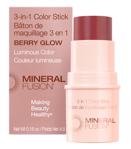 Mineral Fusion (Pack of 3) Color Stick - Berry Glow - 0.16oz - Cozy Farm 