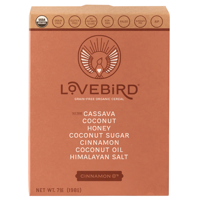 Lovebird Cinnamon Greenfinch Cereal (6 x 7 oz) - Cozy Farm 