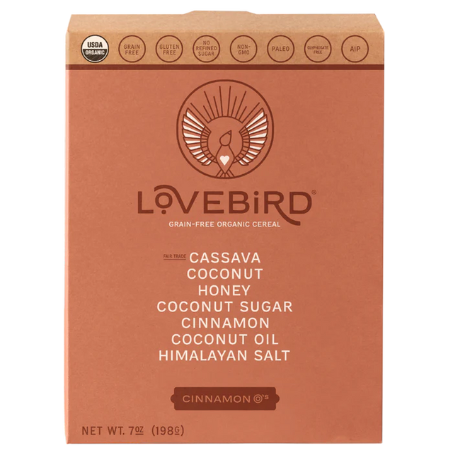 Lovebird Cinnamon Greenfinch Cereal (6 x 7 oz) - Cozy Farm 
