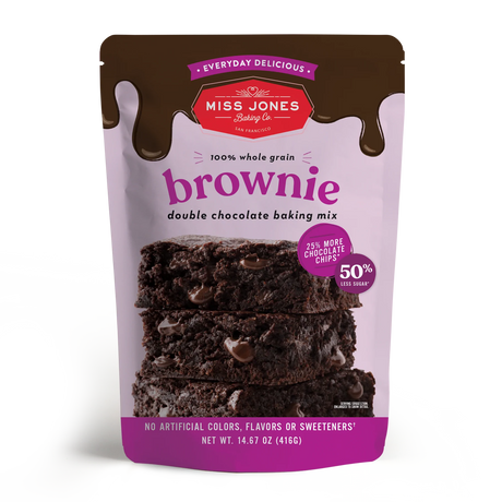 Miss Jones Baking Co Evrydy Dlcs Chocolate Brownie 6-Pack 14.67 Oz - Cozy Farm 