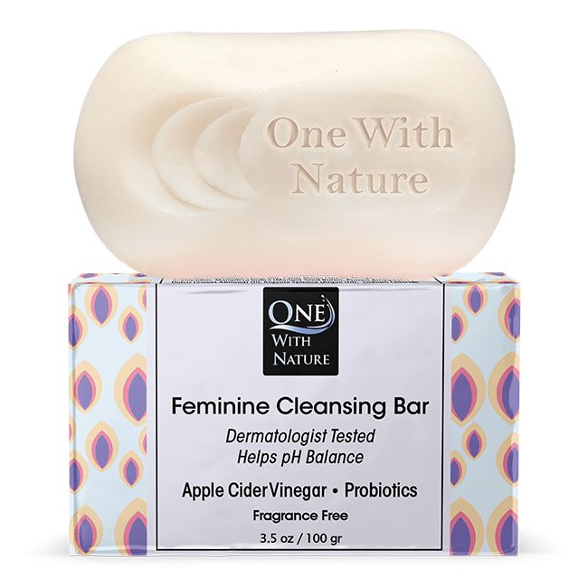 One With Nature Feminine Fragrance Gentle Soap for Intimate Care (Pack of 3 - 3.5 Oz Each) - Cozy Farm 