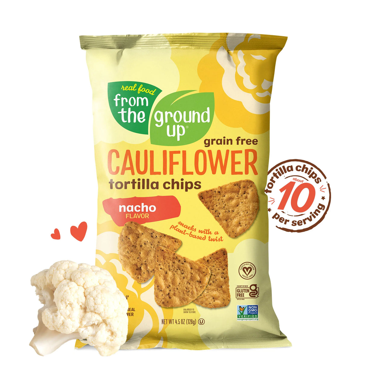 Tortchp Nacho Seasoned Cauliflower Dip (Pack of 48) 4.5 Oz - Cozy Farm 