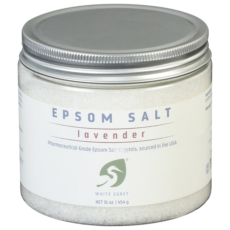 White Egret Epsom Salt Lavender, 1 Each, 16 Oz - Cozy Farm 