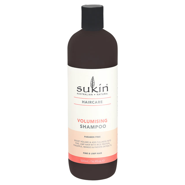 Sukin Volumizing Shampoo - 16.9 Fl Oz - Cozy Farm 