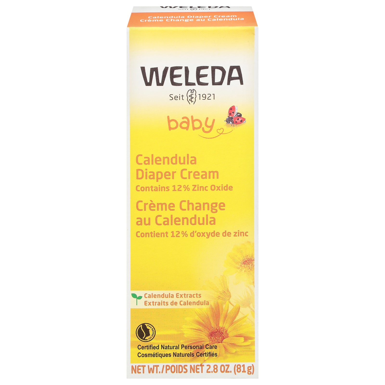 Baby, Calendula Diaper Cream, Calendula Extracts, 2.8 oz (81 g)