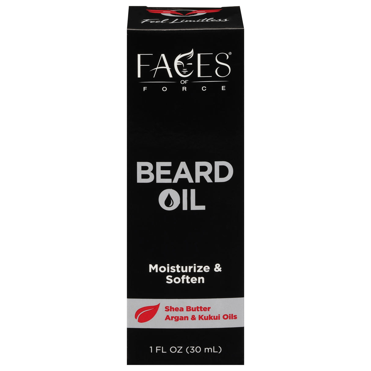 Faces of Force Beard Oil Shea Butter - 1 fl. oz. (1 Pack) - Cozy Farm 