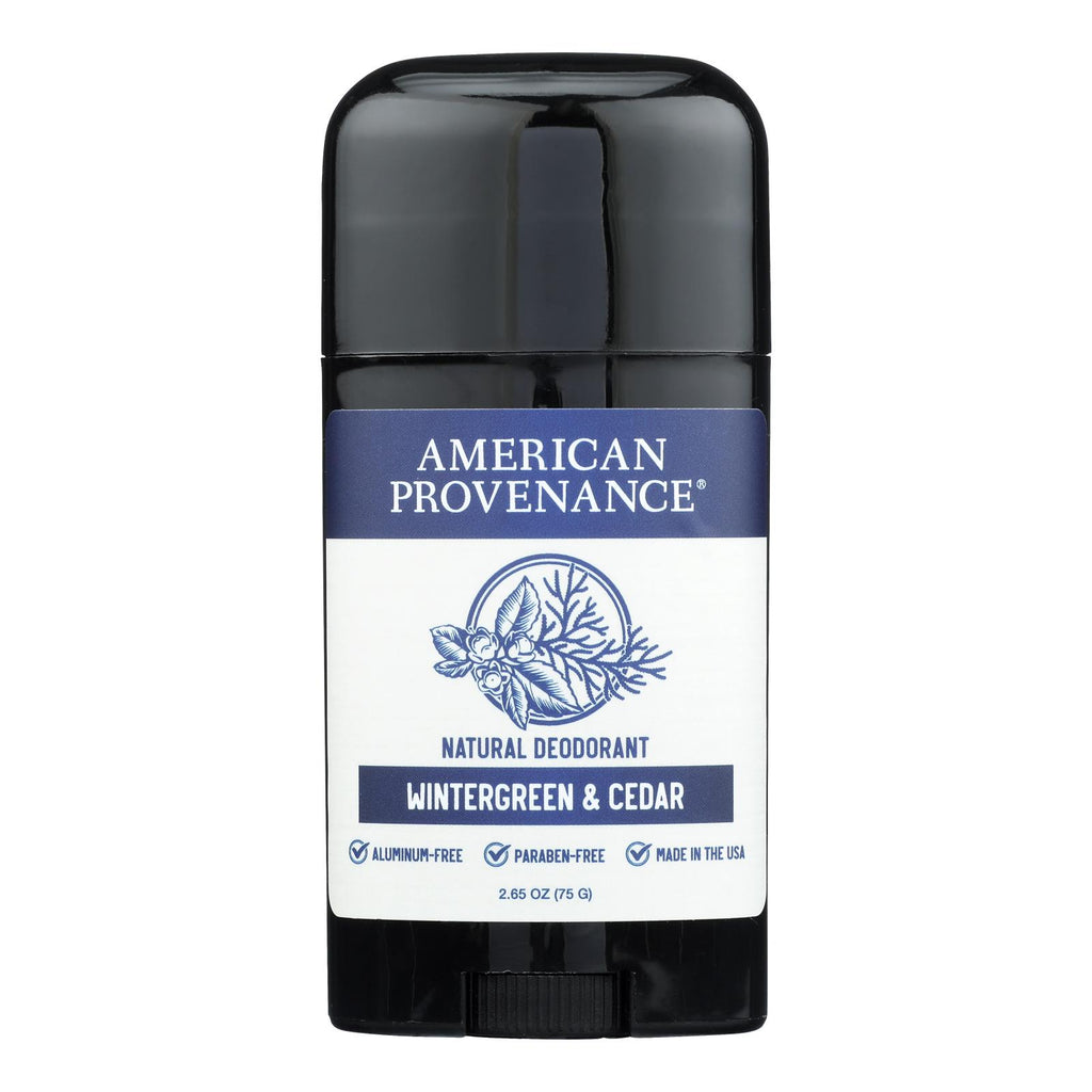 American Provenance - Deodorant Firepits & Flannels - 1 Each 1-2.65 Oz - Cozy Farm 