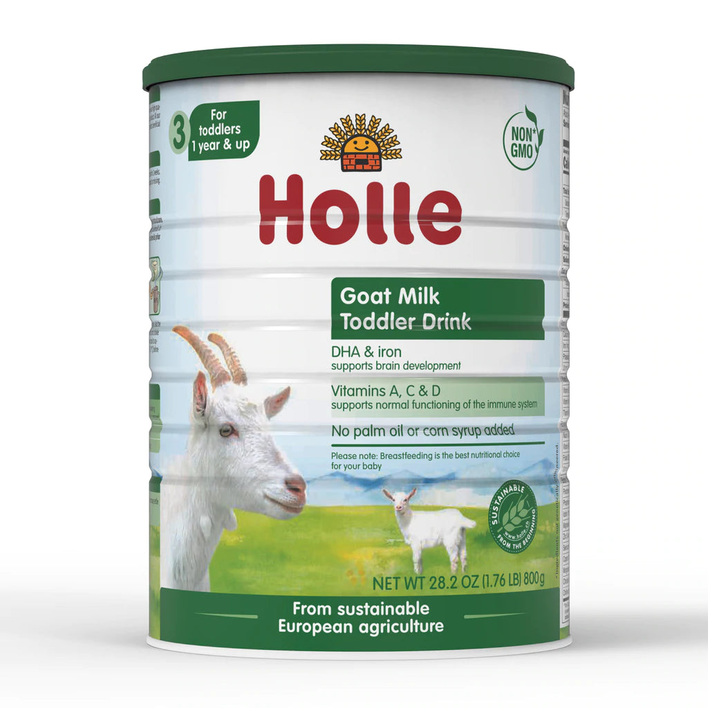 Holle Toddler Drink Goat Milk (Pack of 6) 28.2 Fl Oz - Cozy Farm 