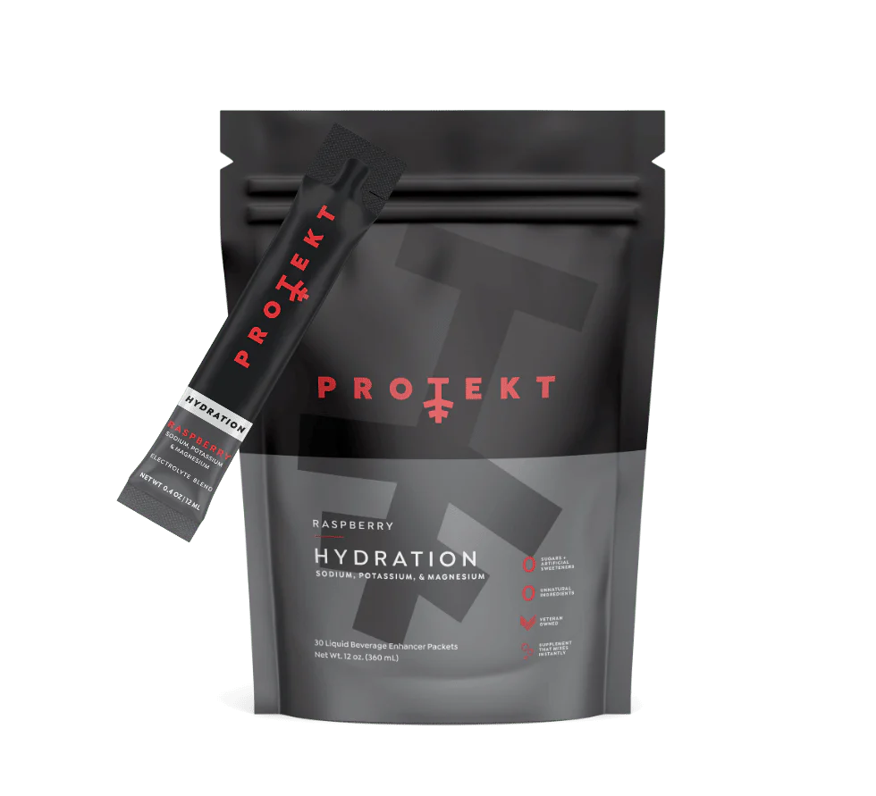 Protkt - Liquid Hydration Packet, Raspberry, 6.4 Fl Oz (10-Pack) - Cozy Farm 