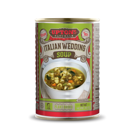 Upton's Naturals Vegan Italian Wedding Soup, 8 - 14.5 oz. Bowls - Cozy Farm 