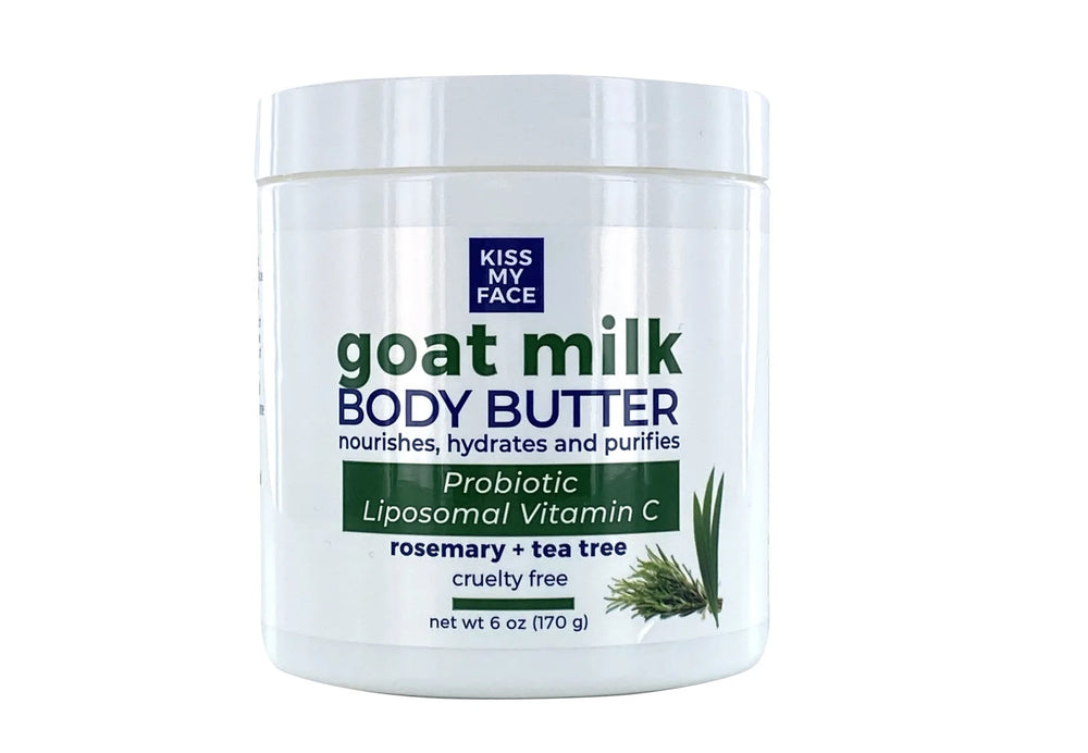 Kiss My Face Goat Milk Body Butter - 6 Oz - Cozy Farm 