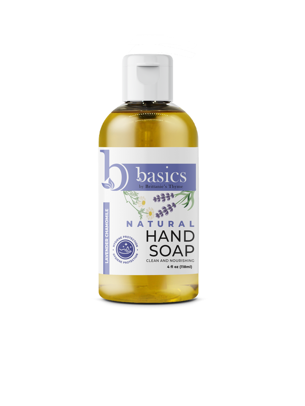 Brittanie's Thyme Hand Sp Basics Lavender Chamomile  - 4 Fl Oz - Cozy Farm 