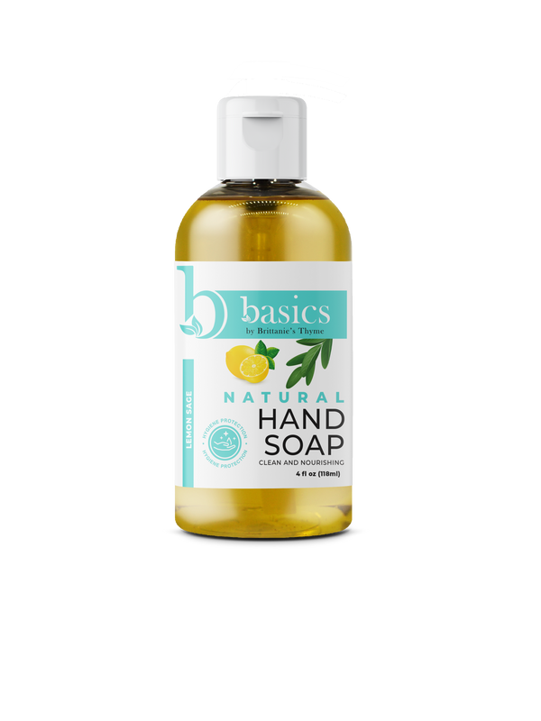 Brittanie's Thyme Lemon Sage Hand Soap (4 Fz) - Cozy Farm 