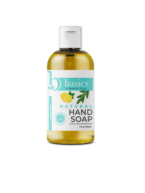 Brittanie's Thyme - Hand Sp Basics Lemon Sage (Pack of 4 Fz) - Cozy Farm 