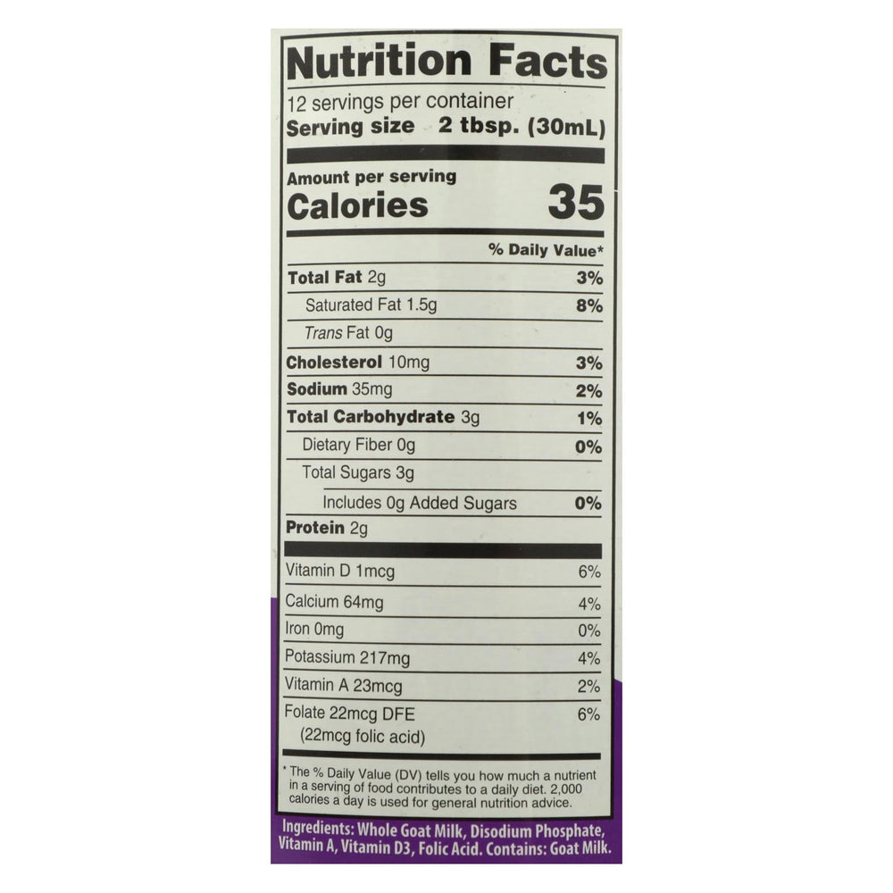 Meyenberg Evaporated Goat Milk, 12 Fl Oz (12 Pack) - Cozy Farm 