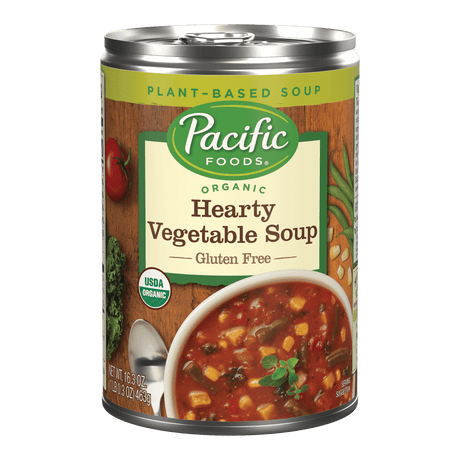 Pacific Foods Hearty Vegetable Soup 12-Pack 16.3 Oz Cans - Cozy Farm 