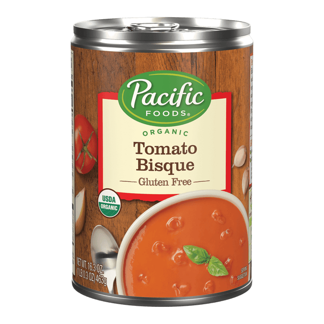 Pacific Foods Tomato Bisque (12-16.3 Oz Cans) - Cozy Farm 
