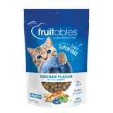 Fruitables Chicken & Blueberry Cat Treats (Pack of 10 - 2.5 Oz Each) - Cozy Farm 