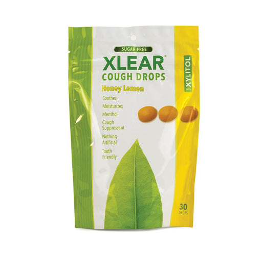 Xlear Honey Lemon Cough Drops (Pack of 30) - Cozy Farm 