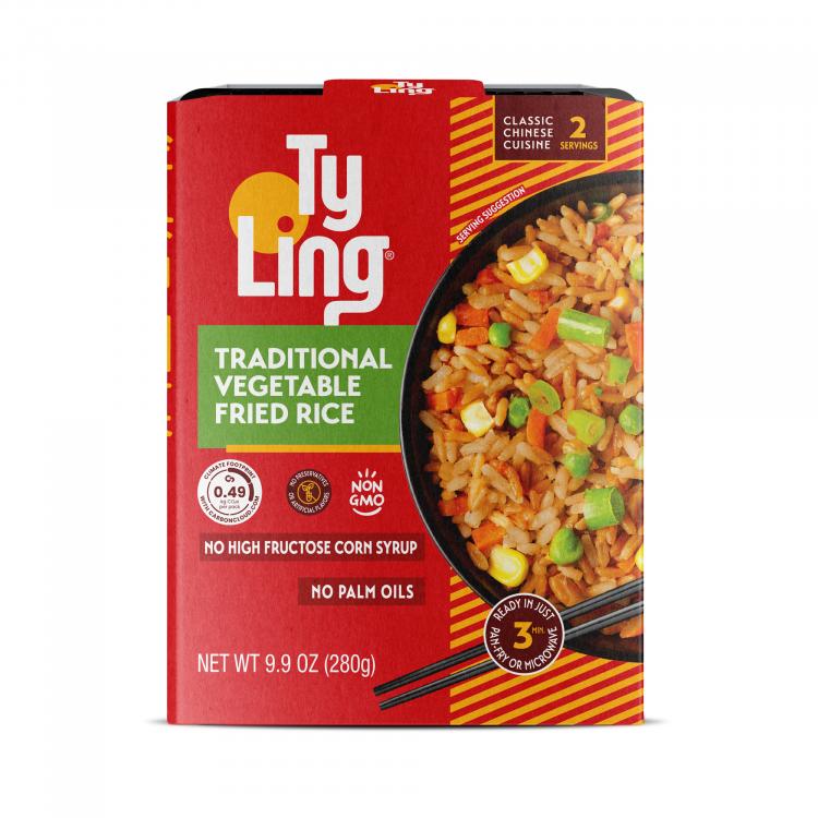 Ty Ling - Rice Fried Traditional Vegetable (Pack of 10) 9.9 Oz - Cozy Farm 