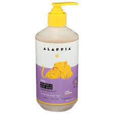 Alaffia Kids Lemon Lavender Shampoo & Body Wash - 16 Fl Oz - Cozy Farm 