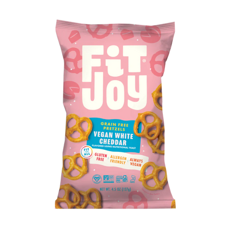 FitJoy Protein Twist Granola/Fruit White Chocolate Covered - 4.5 Oz (Pack of 12) - Cozy Farm 