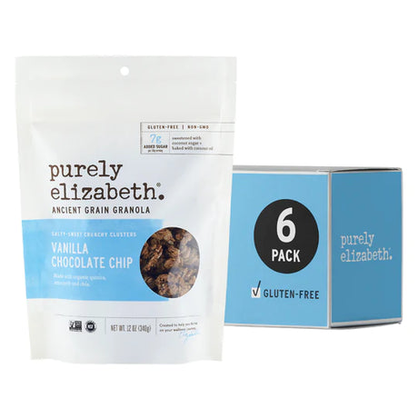 Purely Elizabeth Ancient Grain Vanilla Chocolate Cereal (6-12 Oz. Bags) - Cozy Farm 