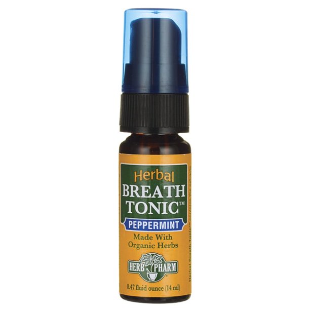 Herb Pharm Organic Breath Refresher Peppermint Tincture - 0.47 Oz - Cozy Farm 