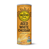 The Good Crisp Company Potato Chips Aged White Cheddar 8-Pack, 5.6 Oz. - Cozy Farm 
