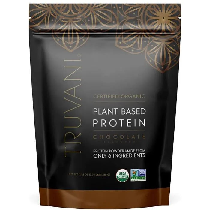 Truvani Protein Powder Chocolate  11.82 Oz - Cozy Farm 