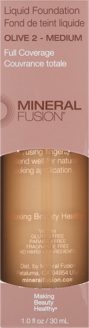 Mineral Fusion Olive Liquid Foundation - 1 Fl Oz - Cozy Farm 