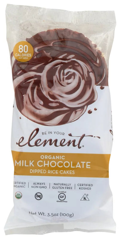 Element Rice Cake Minis Dark Chocolate (Pack of 8-3 Oz) - Cozy Farm 