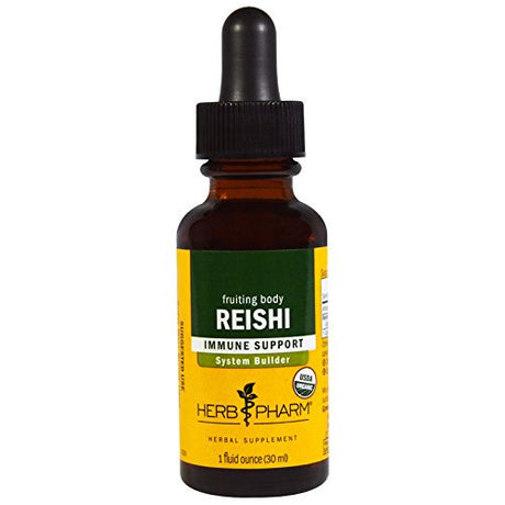 Herb Pharm Reishi Mushroom Liquid Extract (1 Fl Oz) - Immune & Adaptogen Support - Cozy Farm 