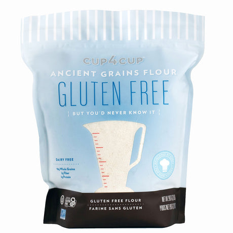 Cup4Cup Ancient Grains Gluten-Free Flour, 2 lb Bags (Pack of 6) - Cozy Farm 