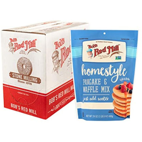 Bob's Red Mill Homestyle Pancake Mix, 4 - 24 Oz Bags | Perfect Fluffy Breakfast Treat - Cozy Farm 