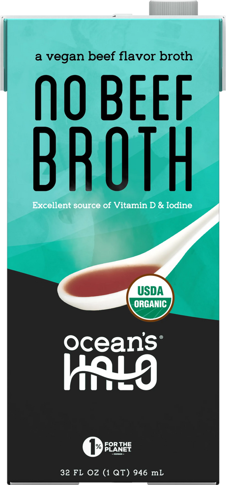 Ocean's Halo Beef-Free Broth (Pack of 6-32 Oz) - Cozy Farm 