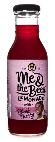 Me & The Bees Black Cherry Lemonade (Pack of 12-12 Fl Oz) - Cozy Farm 