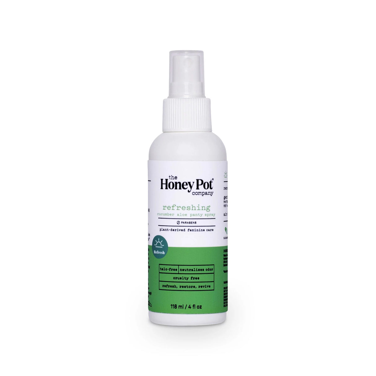 The Honey Pot Cucumber Aloe Panty Spray - 4 Oz - Cozy Farm 