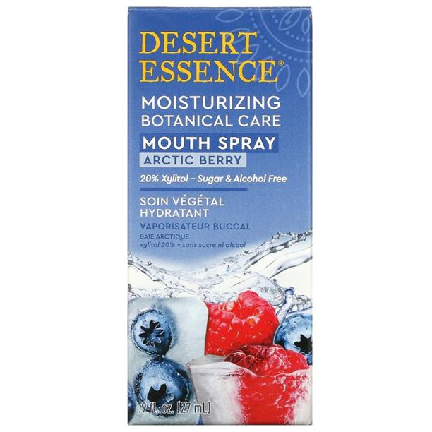 Desert Essence Arctic Berry Mouth Spray  - 0.9 Fl Oz - Cozy Farm 