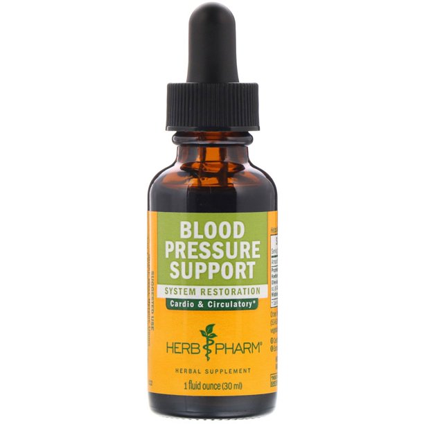 Herb Pharm Blood Pressure Support Liquid Herbal Extract - 1 Fl Oz - Cozy Farm 