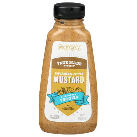 Mustard Bavarian Hadden Veg 6-Pack (12 Oz Each) - True Made Foods - Cozy Farm 