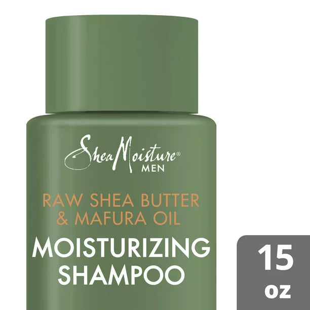 Shea Moisture Men's Moisturizing Shampoo (Pack of 15 Fl Oz) - Cozy Farm 