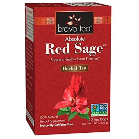 Bravo Teas & Herbs Red Sage Root Tea (20 Bags) - Cozy Farm 