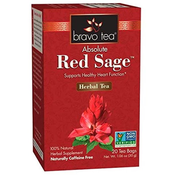 Bravo Teas&Herbs - Tea Red Sāge Root (Pack of 20 Bags) - Cozy Farm 