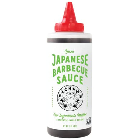 Bachan's Yuzu Japanese BBQ Sauce, 6 Pack - 17 oz Each - Cozy Farm 