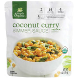 Simply Organic Coconut Curry Simmer Sauce | 6 oz (Pack of 6) - Cozy Farm 