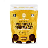 Lakanto Sugar-Free Sunflower Cups Dark Chocolate (Pack of 8) - Cozy Farm 