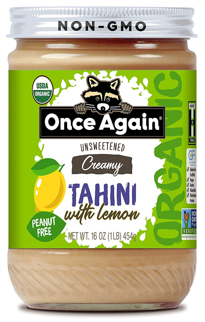 Once Again Tahini Smooth Lemon (Pack of 6-16oz) - Cozy Farm 