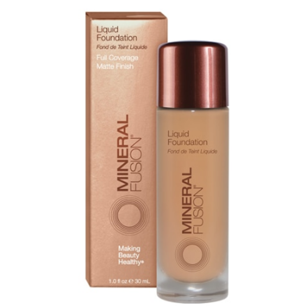 Mineral Fusion Liquid Foundation, Warm 3 - 1 Fl Oz - Cozy Farm 